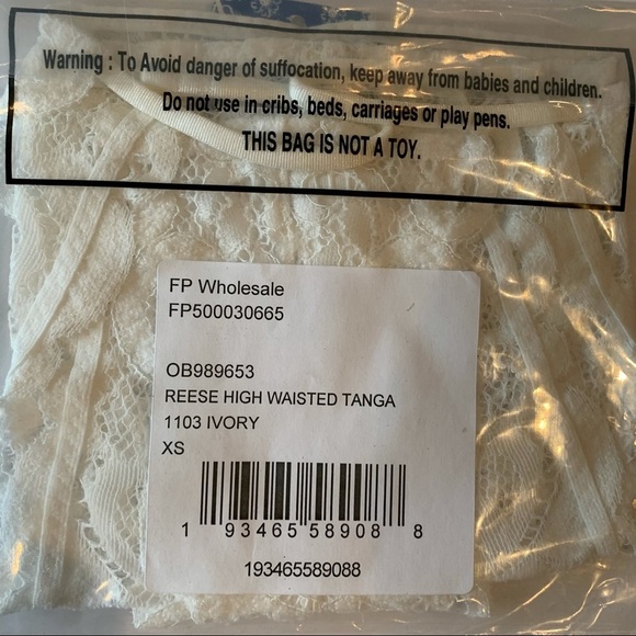 Free People Reese High Waisted Tanga underwear - Picture 3 of 6